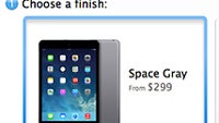 Space-gray Apple iPad mini hits the Apple Stores