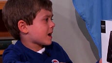 Five year old prodigy balks at Android tablet gift on Jimmy Kimmel