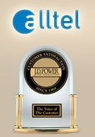 Alltel scores the highest rank in Overall Customer Satisfaction survey by J.D. Power