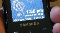Hands-on preview of the Samsung Trance music phone