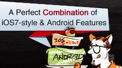 How to make your Android look like it's running iOS 7