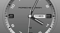 Get the BlackBerry Porsche Design P'9982 clock on your BlackBerry Z10