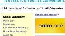 Palm Pre banner display seen on Best Buy web site