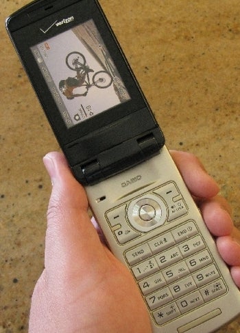 UPDATED Hands-on with a Casio Exilim C721 dummy phone