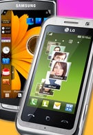 LG and Samsung have each sold 20 million touchscreen phones worldwide