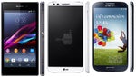 Sony Xperia Z1S vs LG G2 vs Samsung Galaxy S4: specs comparison