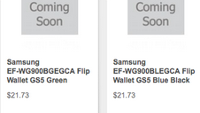 Samsung to offer flip wallet for Samsung Galaxy S5?