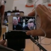 Behind the scenes of the Apple 1.24.14 video shot with 100 iPhones