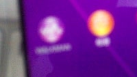 Blurry images of a thin-bezel Xperia appear, along with battery life screenshots from Sony Sirius