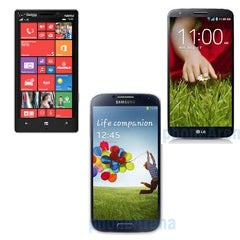 Nokia Lumia Icon vs Samsung Galaxy S4 vs LG G2 specs comparison
