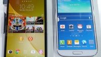 Sony Xperia Z2 vs Samsung Galaxy S4: first look
