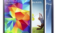 Samsung Galaxy S5 size comparison: the size evolution of the Galaxy S series