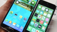Samsung Galaxy S5 vs iPhone 5s: first look