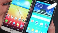 Samsung Galaxy S5 vs LG G2: first look