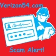 Warning: Verizon54.com want to steal your Verizon Account