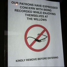San Francisco bar in a somewhat techie area of the city bans Google Glass