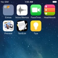 These could be the first screenshots from iOS 8, new apps spotted
