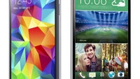 Samsung Galaxy S5 vs HTC One (M8): preliminary comparison