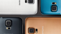 Gold Samsung Galaxy S5 is an exclusive in the U.K. for Vodafone