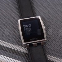 Pebble Steel with leather band now on backorder for $229