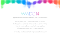 Apple's WWDC 2014 conference to be held between June 2-6