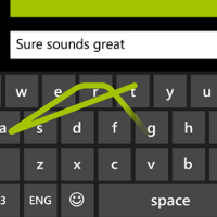 Watch "Word Flow," coming on Windows Phone 8.1, set a new record for fastest text on a touch-screen
