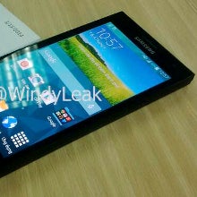 Alleged premium Samsung Galaxy F handset leaks out, enclosed in a test mule chassis