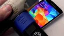 Watch the Galaxy S5 battery explode like a firecracker during a routine hammer&knife test