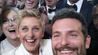 Painting of the famous "Ellen selfie" now hangs on the wall at Twitter