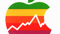 Apple sold 43.7 million iPhones last quarter beating expectations; stock soars on split news