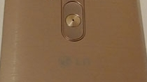 Golden LG G3 pictured, front and rear sides fully revealed
