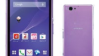 Sony Xperia Z2 Compact aka Xperia A2 made official in Japan, colors include lavender and orange
