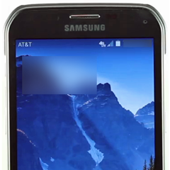 Samsung Galaxy S5 Active (AT&T variant) poses for the camera once more