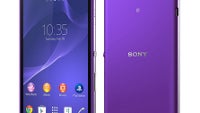 Hands-on images of the super-slim, purple Sony Xperia T3 appear