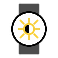 Auto brightness adjustment app for Android Wear watches that don't have a light sensor