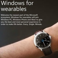 Circular concept of Microsoft smart-watch gets Cortana and Lumia Glance on-board