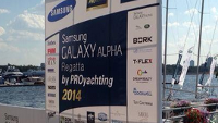 Samsung Galaxy Alpha Regatta held in Moscow