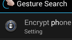 How to use gesture search on Android