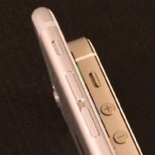 New iPhone 6 photos allegedly show the real device next to the iPhone 5s