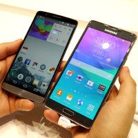 Galaxy Note 4 faces the G3 in an early speed comparison, can you guess who wins?