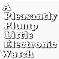 Apple Watch parody: Apple for "A Pleasantly Plump Little Electronic" Watch