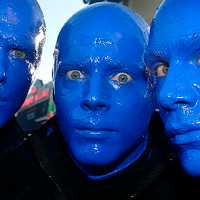 Watch the Blue Man Group unbox the Apple iPhone 6