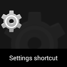How to quickly access various settings (sound, apps, data usage, etc) on Android