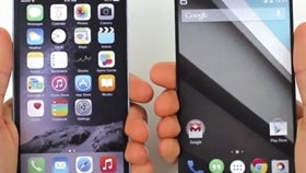 Google Nexus X (mock up) compared to other flagships on video: iPhone 6, Nexus 5, BlackBerry Passpor