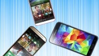 HTC Desire Eye vs HTC One M8 vs Samsung Galaxy S5: specs comparison