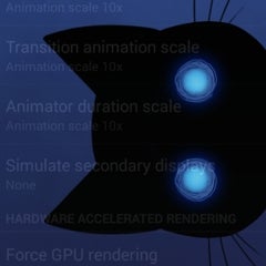 How to turn off (or adjust) animations on Android