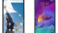 Google Nexus 6 vs Samsung Galaxy Note 4: in-depth specs comparison