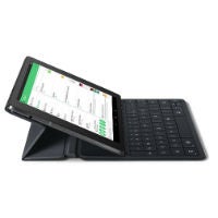 The official Nexus 9 keyboard case has a dedicated home and emoji keys