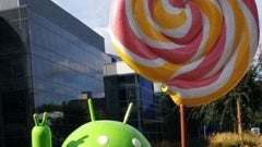 Giant Android 5.0 Lollipop statue lands at Google HQ