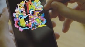 Samsung's latest videos feature real artists promoting the Galaxy Note 4